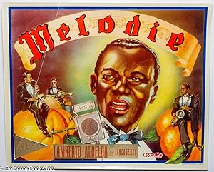 Melodie [orange crate label featuring an African American jazz band]