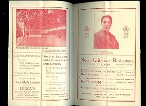 Seller image for The Punch Bowl - A Revue in Three Parts Including Punch-and-Judy Up-to-Date: Souvenir Theatre Programme Performed at Duke of York's Theatre St. Martin's Lane, London for sale by Little Stour Books PBFA Member