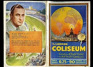 Imagen del vendedor de Coliseum Varieties Show: Souvenir Theatre Programme Performed at The London Coliseum, Charing Cross, London a la venta por Little Stour Books PBFA Member