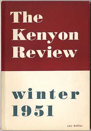 Seller image for The Kenyon Review - Winter 1951, Vol. XIII, No. 1 for sale by Between the Covers-Rare Books, Inc. ABAA
