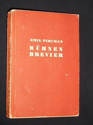 Bild des Verkufers fr Bhnenbrevier. Theatergeschichten, Kulissengeheimnisse, Kunstkuriosa aus allen Zeiten und Zonen. Mit 200 Abbildungen und Kunstdrucktafeln zum Verkauf von Fast alles Theater! Antiquariat fr die darstellenden Knste