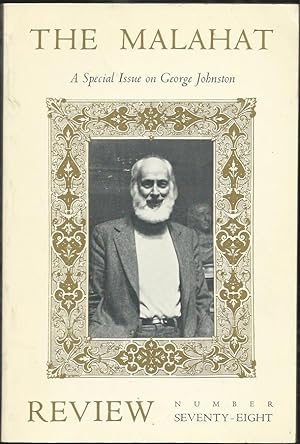 Seller image for The Malahat Review, Number Seventy-Eight [78): A Special Issue on George Johnston for sale by Purpora Books