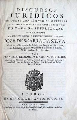 Seller image for DISCURSOS JURIDICOS. for sale by Livraria Castro e Silva