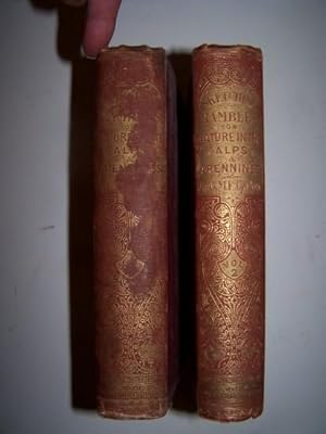 Image du vendeur pour SKETCHING RAMBLES or Nature in the Alps and Apennines (in Two Volumes) mis en vente par Antiquarian Bookshop