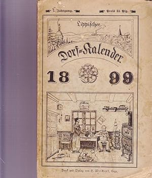 Lippischer Dorf - Kalender 1899. 7. Jahrgang 1899.