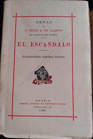 Seller image for EL ESCANDALO. for sale by Libreria Lopez de Araujo