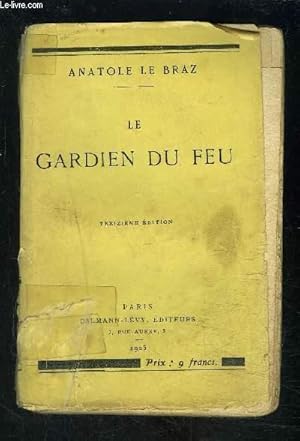 Image du vendeur pour LE GARDIEN DU FEU mis en vente par Le-Livre