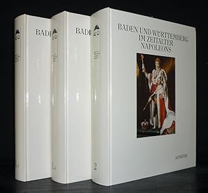 Imagen del vendedor de Baden und Wrttemberg im Zeitalter Napoleons. Ausstellung des Landes Baden-Wrttemberg unter der Schirmherrschaft des Ministerprsidenten Lothar Spth. 2 Bnde in 3 Teilbnden. - Band 1.1 und 1.2: Katalog. - Band 2: Aufstze. a la venta por Antiquariat Kretzer