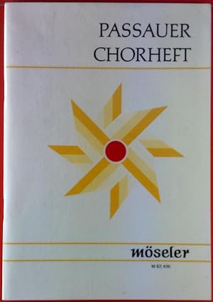Seller image for Passauer Chorheft. Festliche Tage Europischer Jugend. Passau 1987 for sale by biblion2