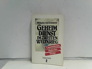 Seller image for Geheimdienst im Zweiten Weltkrieg for sale by ABC Versand e.K.