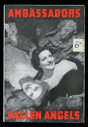 Seller image for Fumed Oak and Fallen Angels - Two Plays by Noel Coward: Souvenir Theatre Programme Performed at Ambassadors Theatre, West Street, Cambridge Circus, London for sale by Little Stour Books PBFA Member