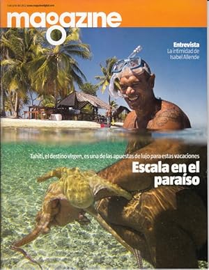 Bild des Verkufers fr MAGAZINE (Entrevista a Isabel Allende; Chicago, la cuna de los rascacielos; Tahit, la tierra de los sueos) zum Verkauf von Librera Vobiscum