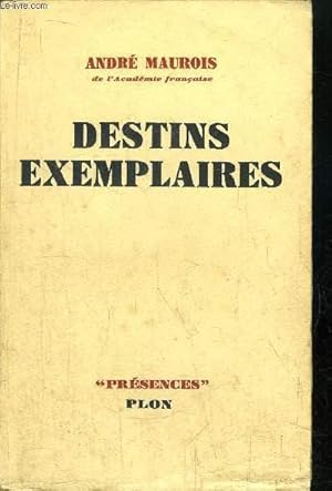 Seller image for DESTINS EXEMPLAIRES for sale by Le-Livre