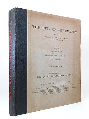 Seller image for The City of Akhenaten. Part I: Excavations of 1921 and 1922 at el-'Amarneh. (The Egypt Exploration Society 38th Memoir). for sale by Librarium of The Hague
