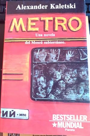 Seller image for METRO. for sale by Libreria Lopez de Araujo