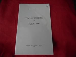 Image du vendeur pour Transformisme et religion. mis en vente par alphabets