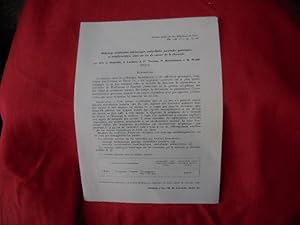 Image du vendeur pour Anticorps antifacteur intrinsque, anticellules paritales gastriques, et antihyrodiens dans un cas de cancer de la thyrode. mis en vente par alphabets