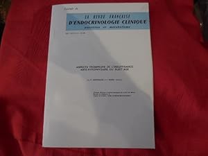 Image du vendeur pour Aspects trompeurs de l'insuffisance ante-hypophysaire du sujet g. mis en vente par alphabets