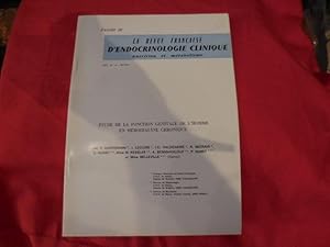 Image du vendeur pour tude de la fonction gnitale de l'homme en hmodialyse chronique. mis en vente par alphabets