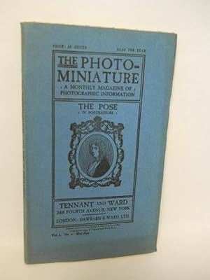 Imagen del vendedor de The Photo-miniature: a monthly magazine of photographic information. Vol. I, No. 2. May 1899 a la venta por Gil's Book Loft