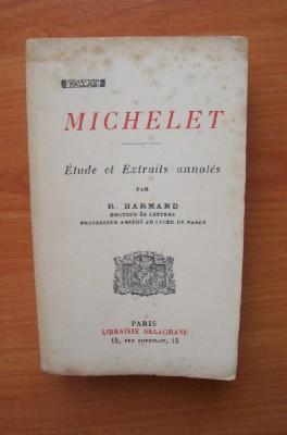 Seller image for MICHELET tude et extraits annots for sale by KEMOLA