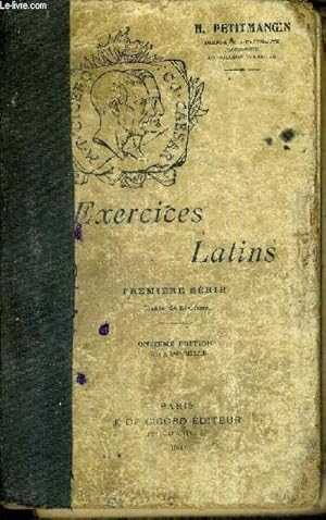 Imagen del vendedor de EXERCICES LATINS - PREMIERE SERIE - CLASSE DE SIXIEME - ONZIEME EDITION a la venta por Le-Livre