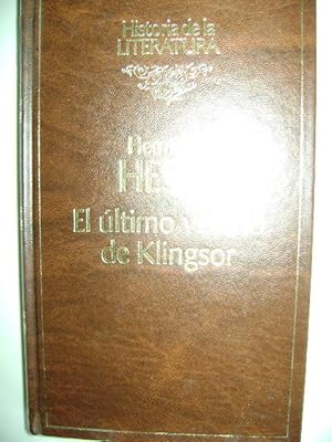 Imagen del vendedor de EL LTIMO VERANO DE KLINGSOR a la venta por Libreria HYPATIA BOOKS