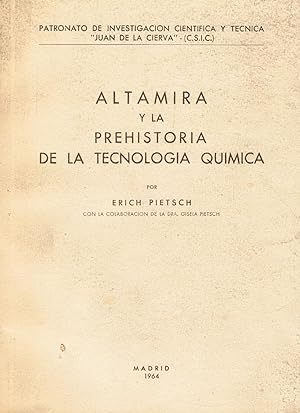 Bild des Verkufers fr ALTAMIRA Y LA PREHISTORIA DE LA TECNOLOGA QUMICA zum Verkauf von Librera Torren de Rueda