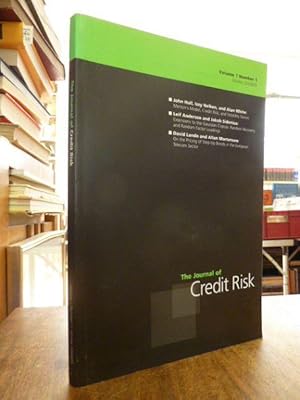 Seller image for The Journal of Credit Risk, Volume 1, Number 1: Winter 2004/2005, for sale by Antiquariat Orban & Streu GbR