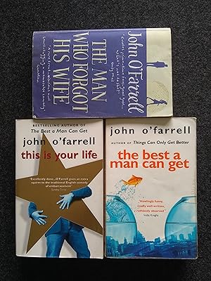 The Man Who Forgot His Wife, The Best a Man Can Get, This is Your Life (Set of 3 Paperbacks)