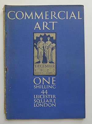 Commercial Art. A run of 8 issues Vol.2, No.11 to Vol. 3, No.18, May-December 1927.