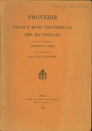 Proverbi frasi e modi proverbiali del ravennate