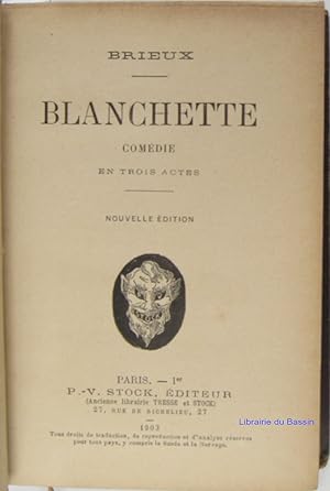 Seller image for Thtre : Blanchette - Madame l'ordonnance - Coralie et Cie for sale by Librairie du Bassin
