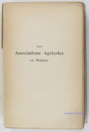 Les associations agricoles en Belgique