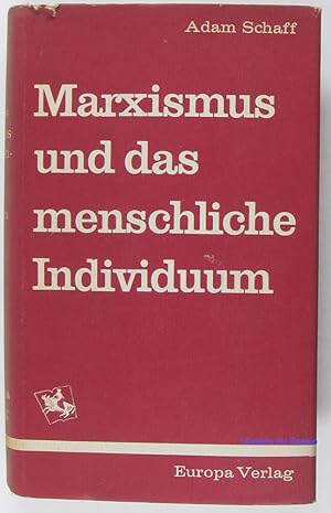 Imagen del vendedor de Marxismus und das menschliche individuum a la venta por Librairie du Bassin