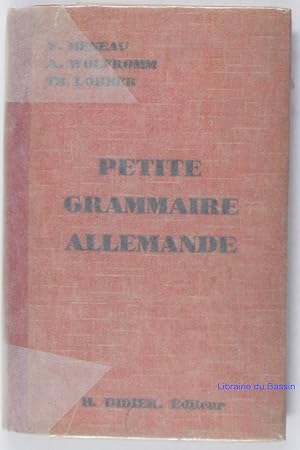 Seller image for Petite grammaire allemande for sale by Librairie du Bassin