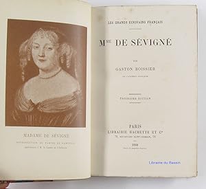 Immagine del venditore per Mme de Svign venduto da Librairie du Bassin