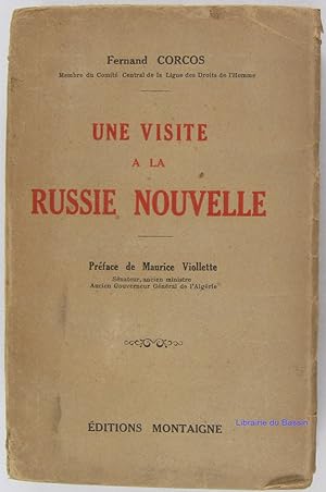 Seller image for Une visite  la Russie nouvelle for sale by Librairie du Bassin