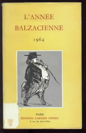 L'Année balzacienne 1964