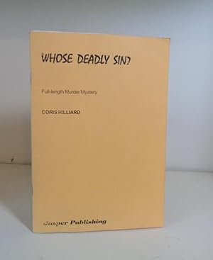 Bild des Verkufers fr Whose Deadly Sin? Full-length Murder Mystery zum Verkauf von BRIMSTONES