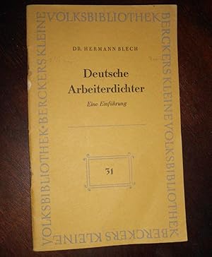 Deutsche Arbeiterdichter: Eine Einführung