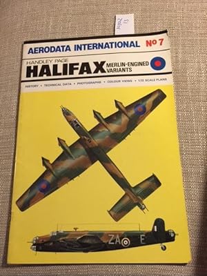 Handley Page Halifax Merlin Engined Variants. Aerodata No 7