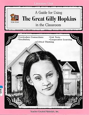 Seller image for A Guide for Using The Great Gilly Hopkins in the Classroom (Literature Units) for sale by TuosistBook