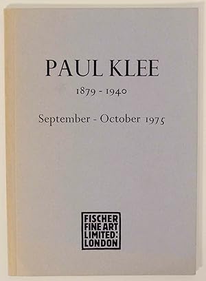 Bild des Verkufers fr Paul Klee 1879-1940 zum Verkauf von Jeff Hirsch Books, ABAA