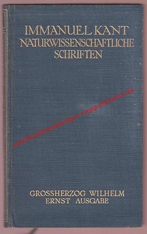 Naturwissenschaftliche Schriften -Sämtliche Werke in 6 Bde, 2.Band (1912) - Grossherzog Wilhelm E...