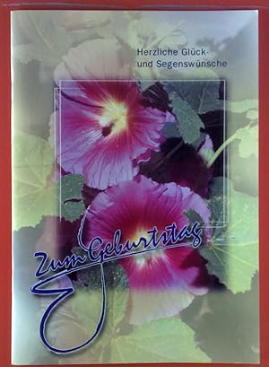 Imagen del vendedor de Herzliche Glck- und Segenswnsche zum Geburtstag. Augenfreundliche Reihe 75. a la venta por biblion2