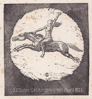 32 Jahre Exlibris-Verein, April 1923"