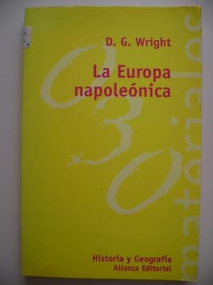 Imagen del vendedor de LA EUROPA NAPOLENICA a la venta por Libreria HYPATIA BOOKS