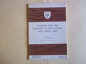 Source for the History of Population and Their Uses.