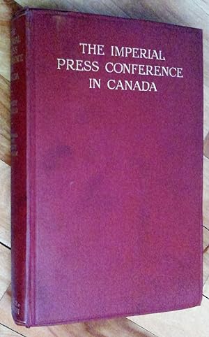 The Imperial Press Conference in Canada (1920)